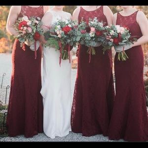 Morilee Bridesmaid Dress Bordeaux
